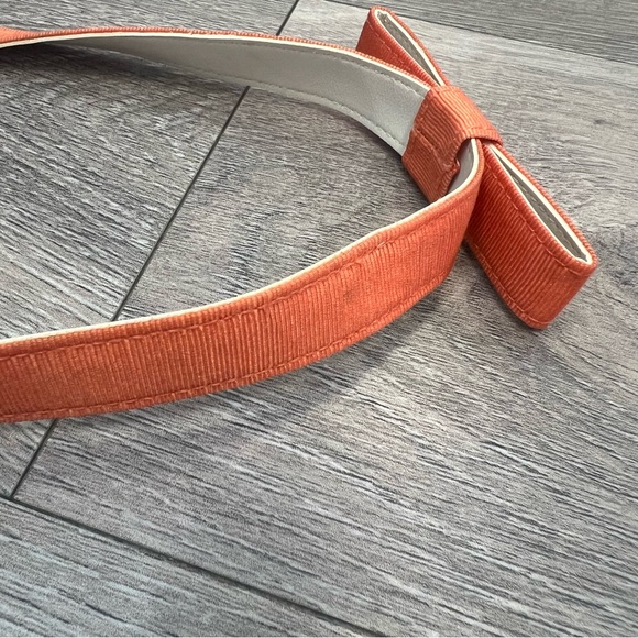 Tahari Arthur S Levine Coral Tangerine Lace Layered Belted Dress Women's Size 6 - Picture 13 of 14